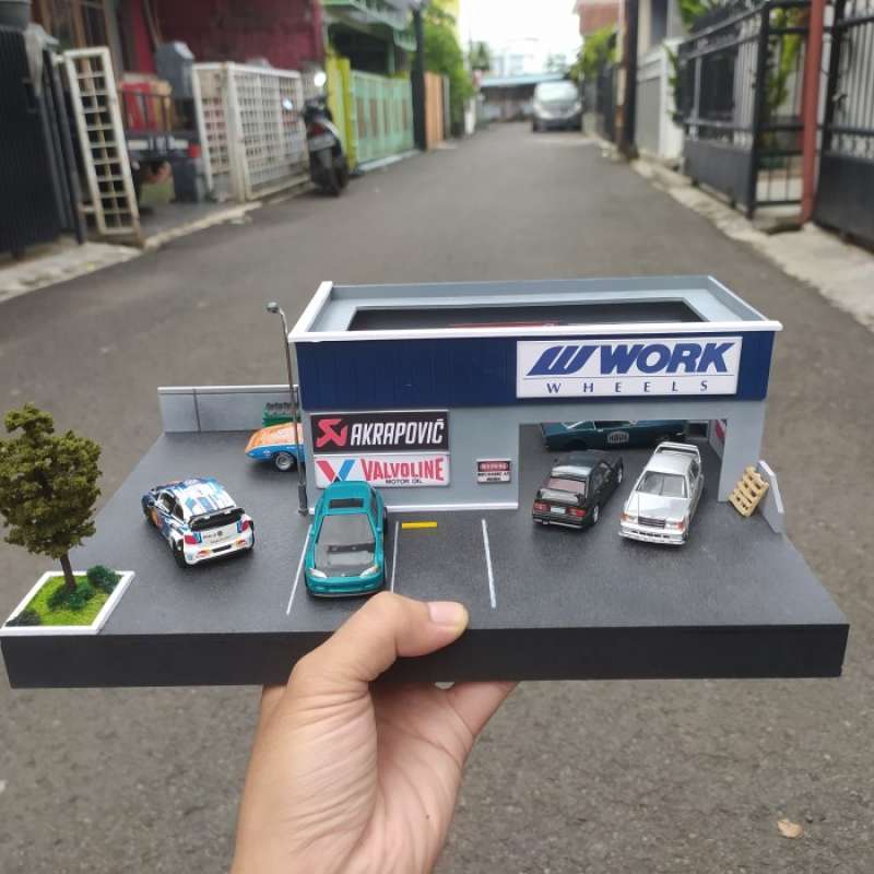 Diorama hotwheels sales