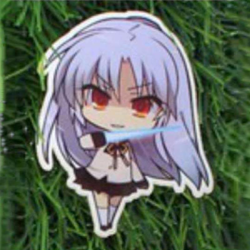 Jual Oem Angel Beats Anime Karakter Kanade Tachibana Sticker