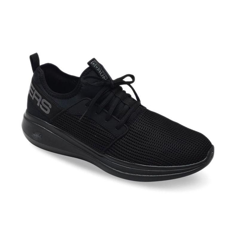 Jual Skechers GOrun Fast Valor Men s Running Shoes Black 8 di