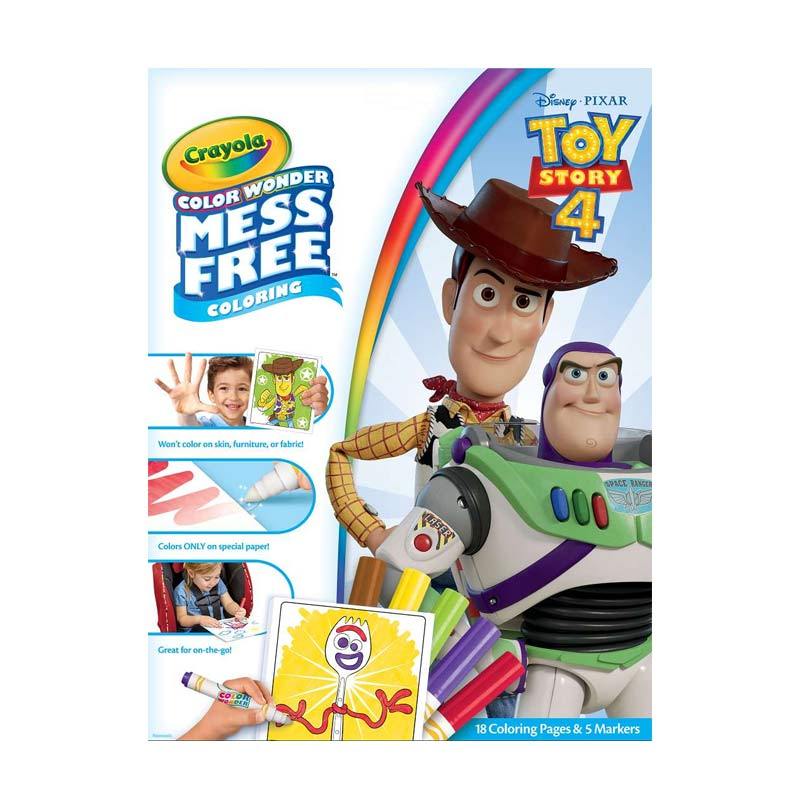 Jual Crayola Color Wonder Toy Story Foldalope 18pk 757008 Online April 2021 Blibli Gift this crayola color wonder magic coloring pad to your kids for a fun coloring session. blibli