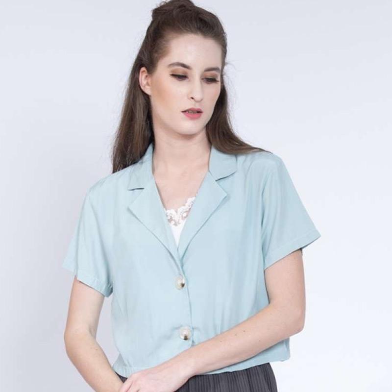 Jual Kichi Crop Jasmine Kemeja Wanita Online Februari 2021 Blibli