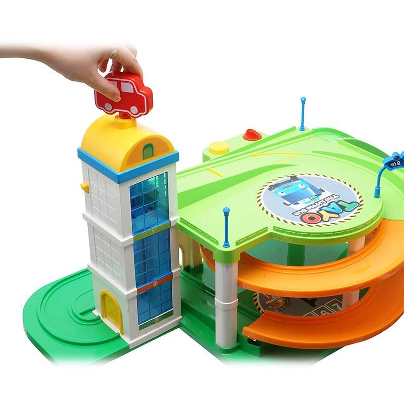 tayo parking lot playset