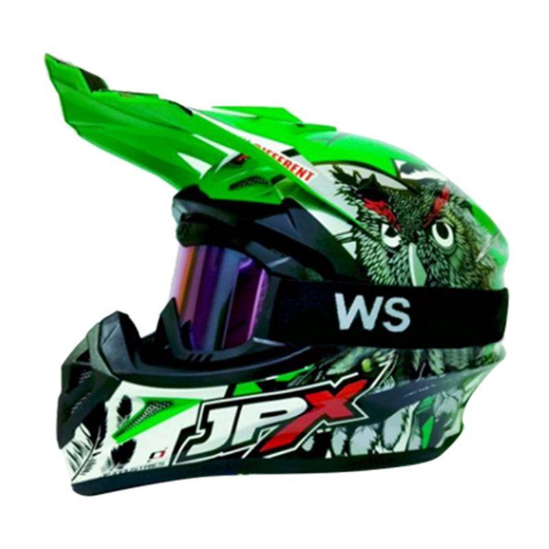 Helm full discount face cross