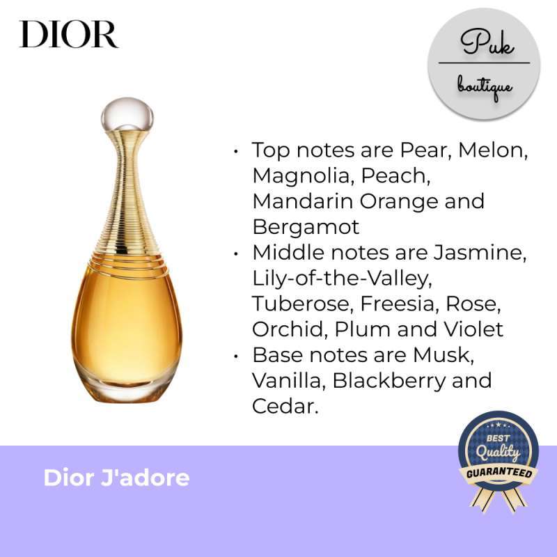 Jual Parfum Dior Jadore Women Original EDP 100ml di Seller Puk