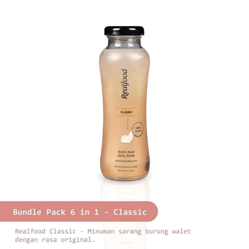 Jual Realfood Classic Bird S Nest Daily Drink Rasa Original Paket 6 In 1 Online September 2020 Blibli Com
