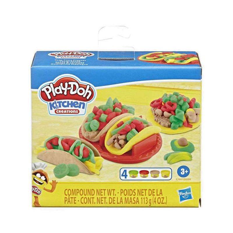 play doh kitchen creations taco time play food set pdoe7447