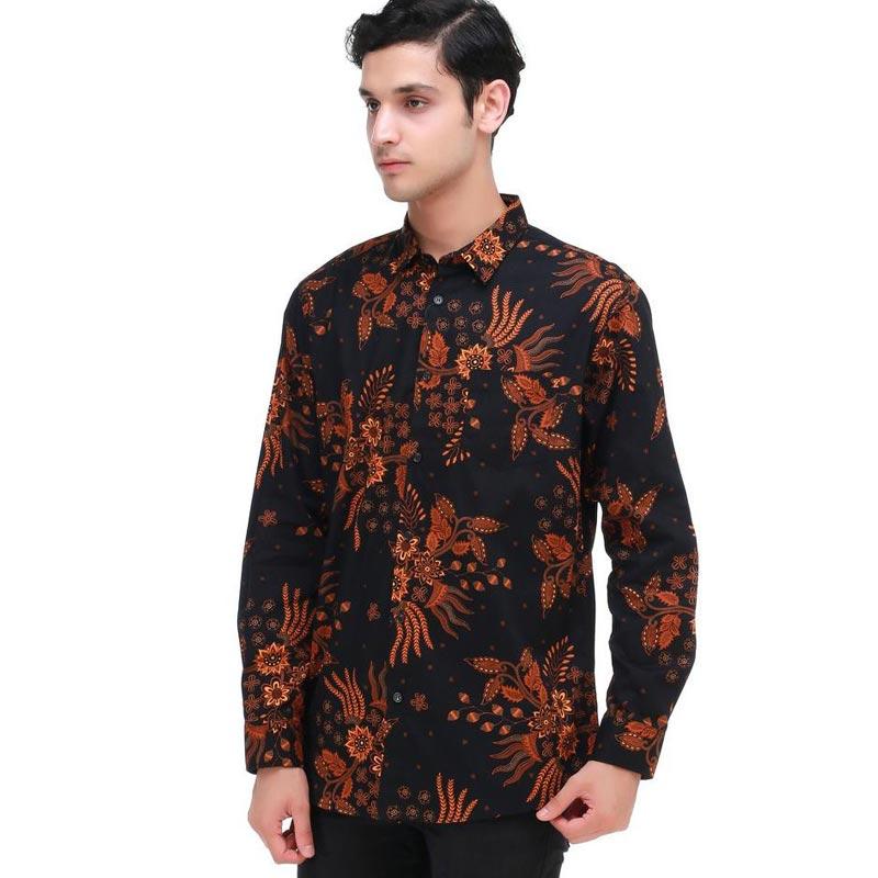 Promo M231 Cotton Rich Kemeja Batik Lengan Panjang Pria Elz300412 Di Seller Elzishop Kota Tangerang Banten Blibli