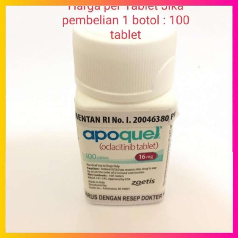 Jual Oclacitinib Harga Murah Kualitas Terbaik Oktober 2024