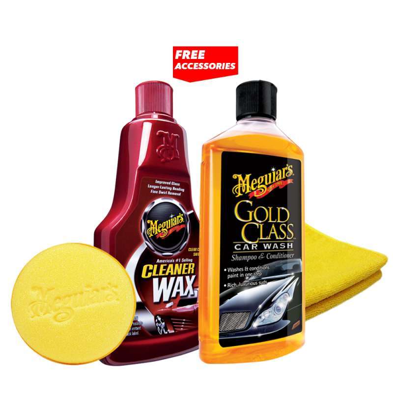 Jual Bundling Meguiar S Cleaner Wax Liquid 473 Ml Gold Class Car