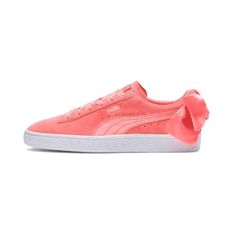Promo PUMA Suede Bow Women s Trainers Sepatu 367317 01 367317 04