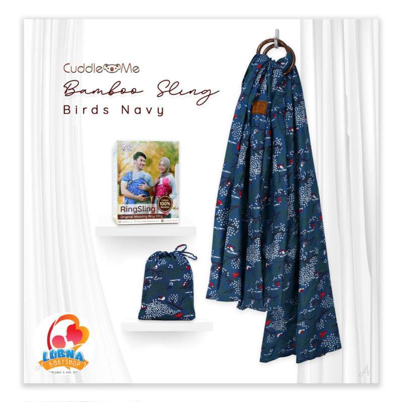 Promo Cuddleme Cuddleme Bamboo Sling Ringsling Gendongan Bayi