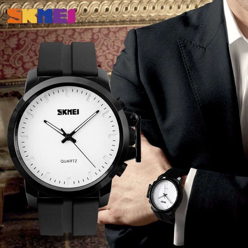 SKMEI 1208 Original Jam Tangan Pria Analog Kulit Leather Taha Air