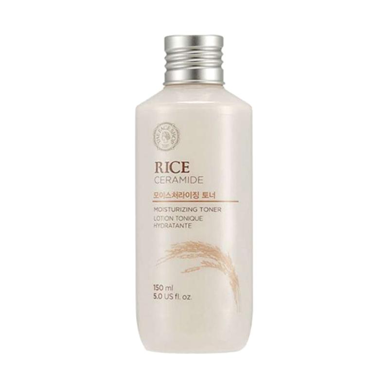 Jual The Face Shop Rice Ceramide Moisturizing Toner [150 mL] di Seller The  Face Shop Official Store (Exired) - Indonesia | Blibli