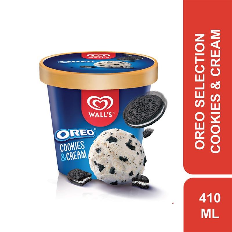 Jual Wall S Oreo Selection Cookies Cream Ice Cream 410 Ml Online Oktober 2020 Blibli Com