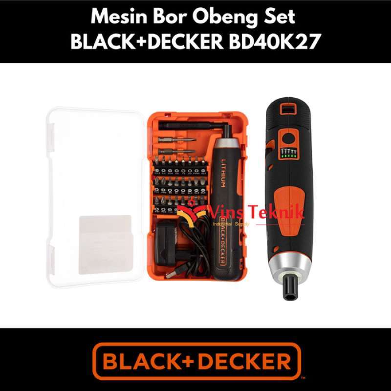 Black+Decker BD40K27 Cordless Screwdriver