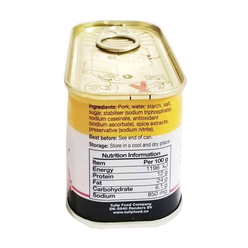 Promo Tulip Denmark Portable Canned Pork Luncheon Meat ...