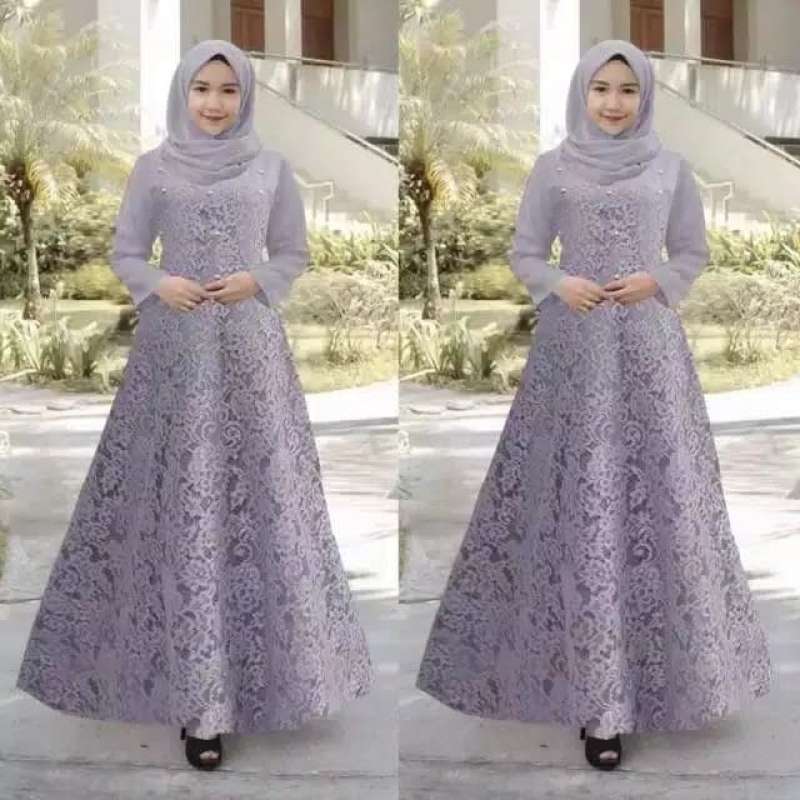 Gaya baju brokat modern online