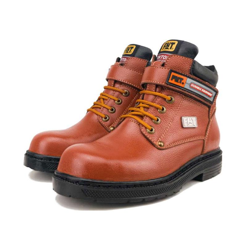 Jual Fintoni Steel Toe Sepatu Boots Pria Kulit 6906 Online Oktober 2020 Blibli Com