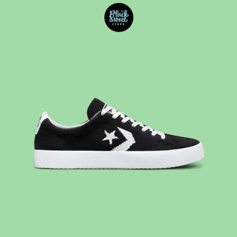 Jual SEPATU SNEAKERS CONVERSE PRO LEATHER LITE RENEW OX BLACK di