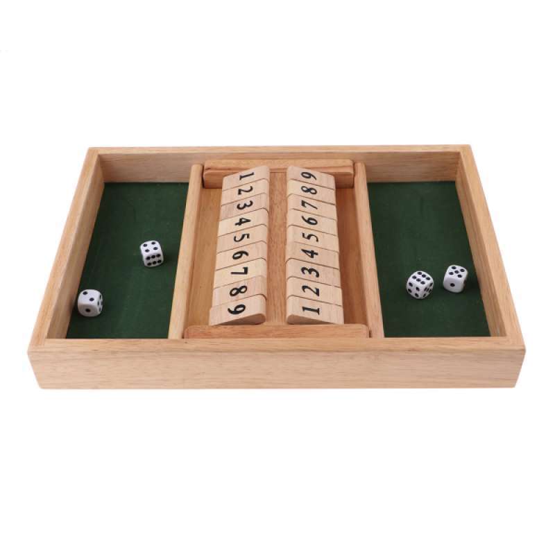 Jual Homyl Wooden Table Board Game Shut The Box For Club Bar Drinking Game Playing Prop Online Oktober 2020 Blibli Com