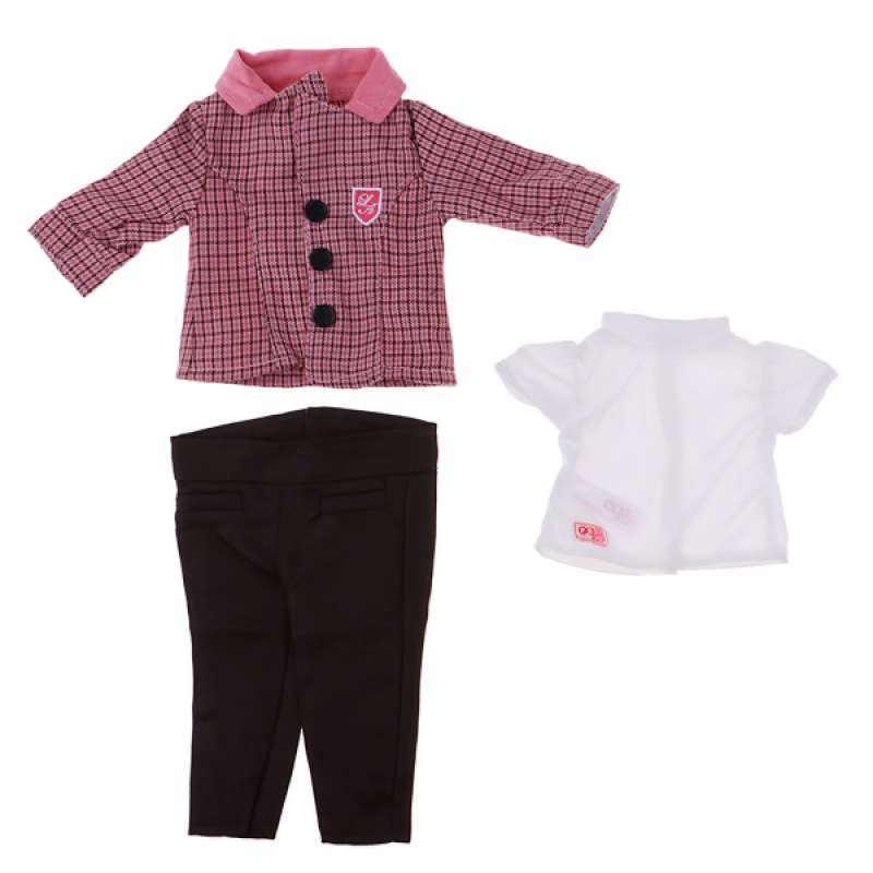 Jual Oem Cute Clothes Coat And Pants Set Accessory For Ag American Doll Doll 3 Pcs 18 Inch Online Desember 2020 Blibli
