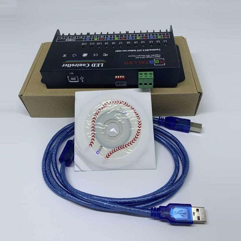talled led controller 12 channel usb 24 dcv rgb original