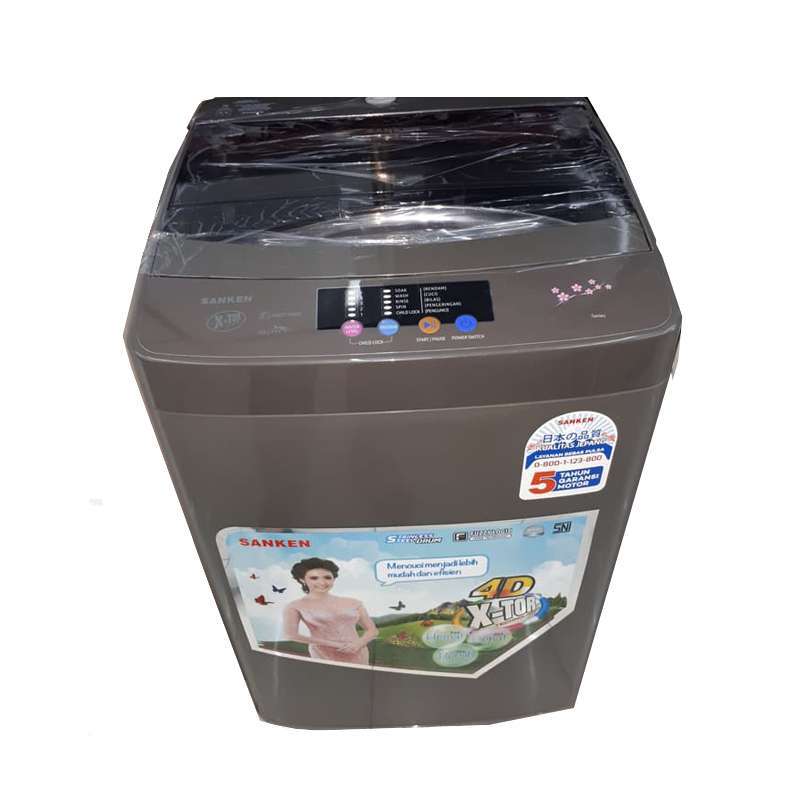 Jual Sanken Aw S835j Mesin Cuci Top Loading 1 Tabung 6 5kg Online September 2020 Blibli Com