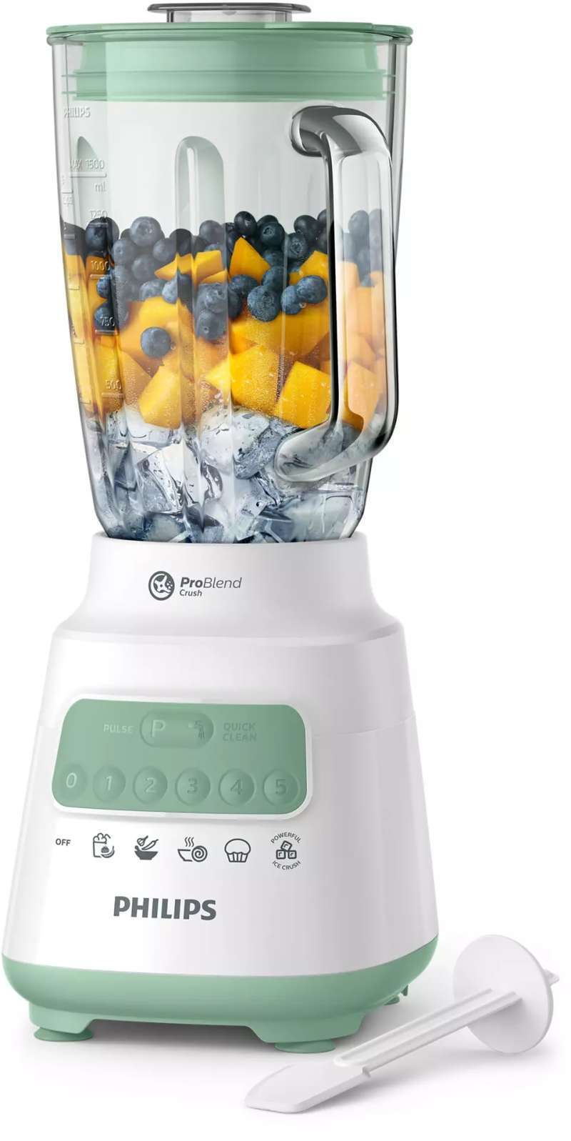 Jual Philips Hr2222 30 Kaca Blender Hijau 2 L Online April 21 Blibli