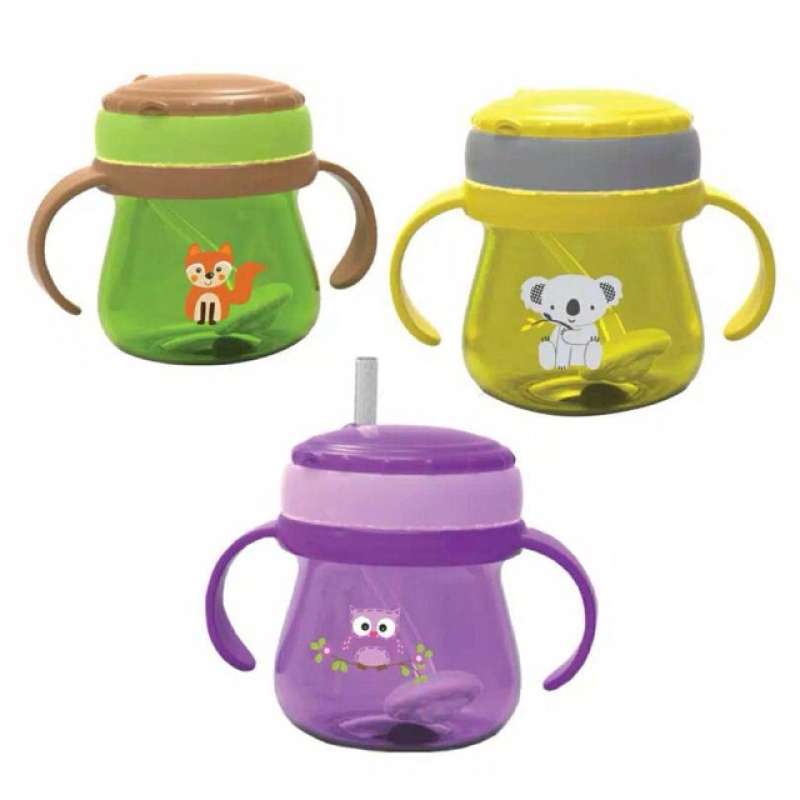 Jual Baby Safe Training Cup With Straw Online September 2020 Blibli Com