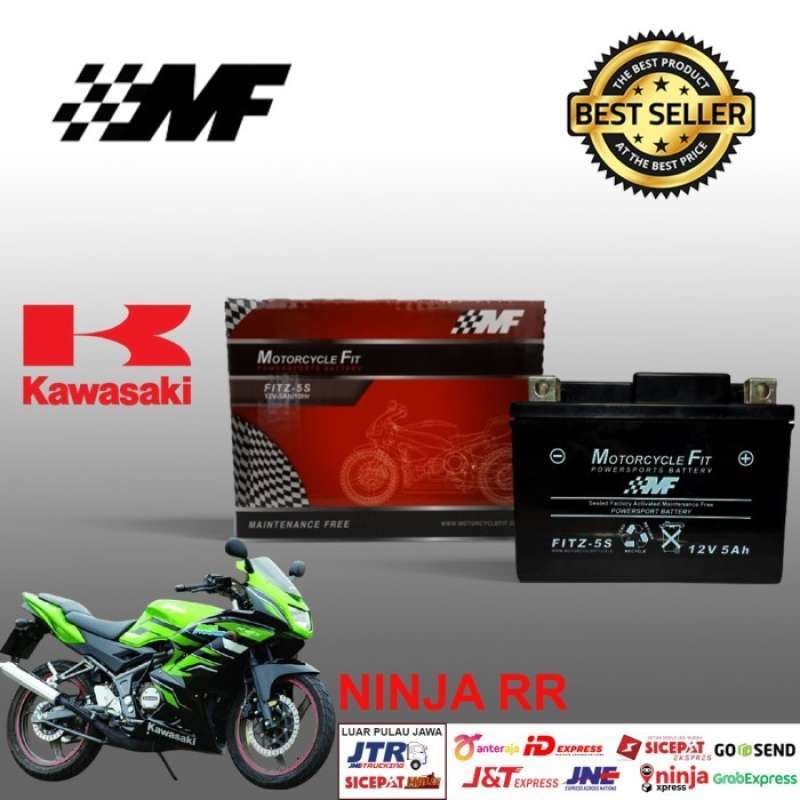 Jual Aki Motor Kawasaki Ninja Rr Gtz5s Aki Kering Motorcycle Fit