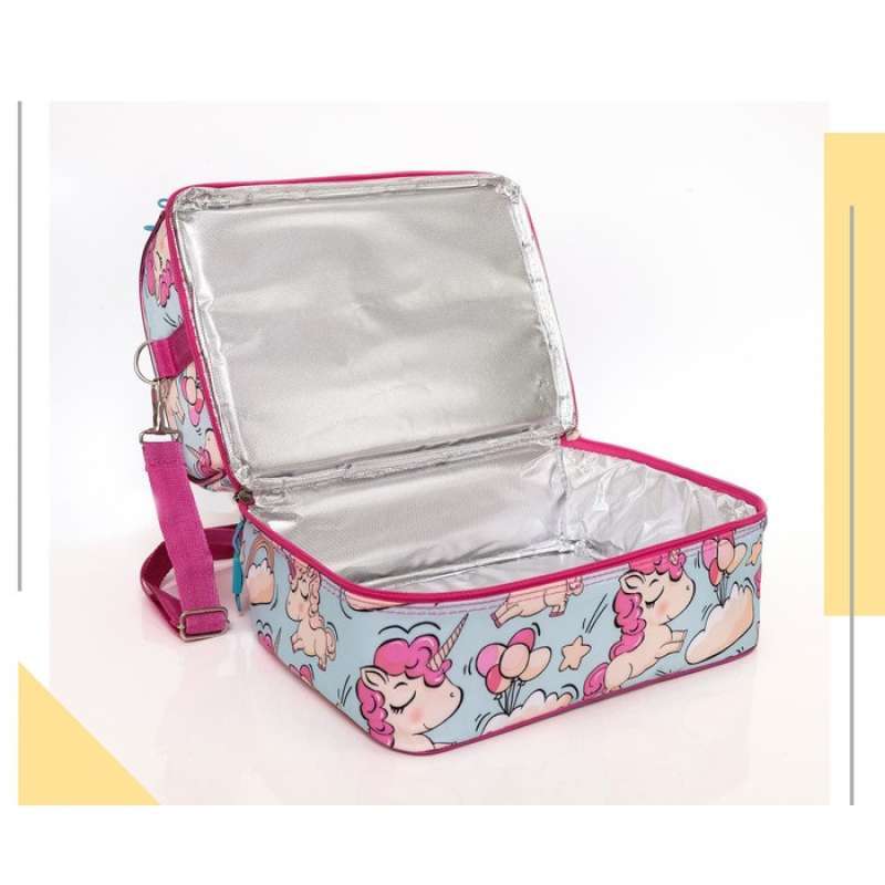 Jual Mois De Mars Unicorn Double Decker Inner Alumunium Foil Free Style Lunch Bag Online Oktober 2020 Blibli Com