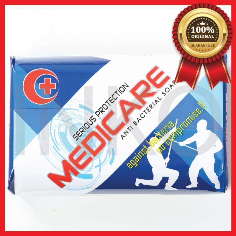 Jual Medicare Antibacterial Soap Sabun Mandi Cool Biru 90gr Online Mei 2021 Blibli