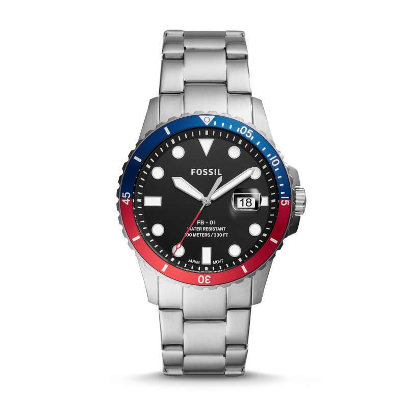 Promo Fossil FB-01 Three-Hand Date 