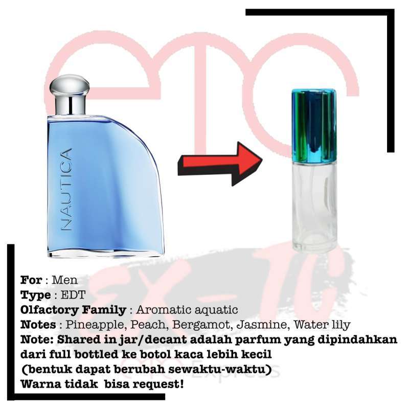 Jual Nautica Blue Edt Parfum Pria 10 Ml Sample Size Online November 2020 Blibli Com