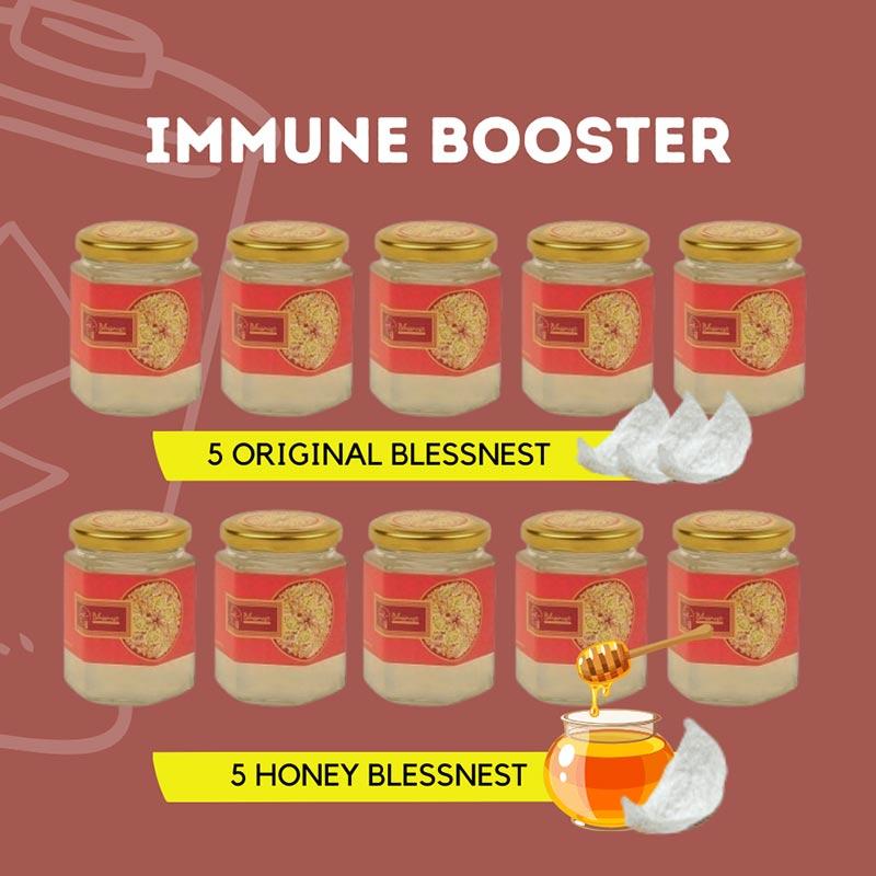 Jual Blessnest Id Immune Booster Minuman Sarang Burung Walet 10 X 200 Ml Online September 2020 Blibli Com