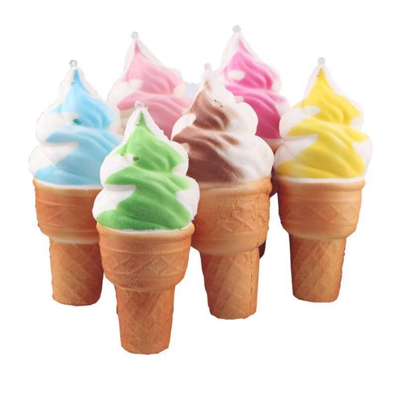 Jual Squishy Mini Ice Cream Cone Online Oktober 2020 Blibli Com