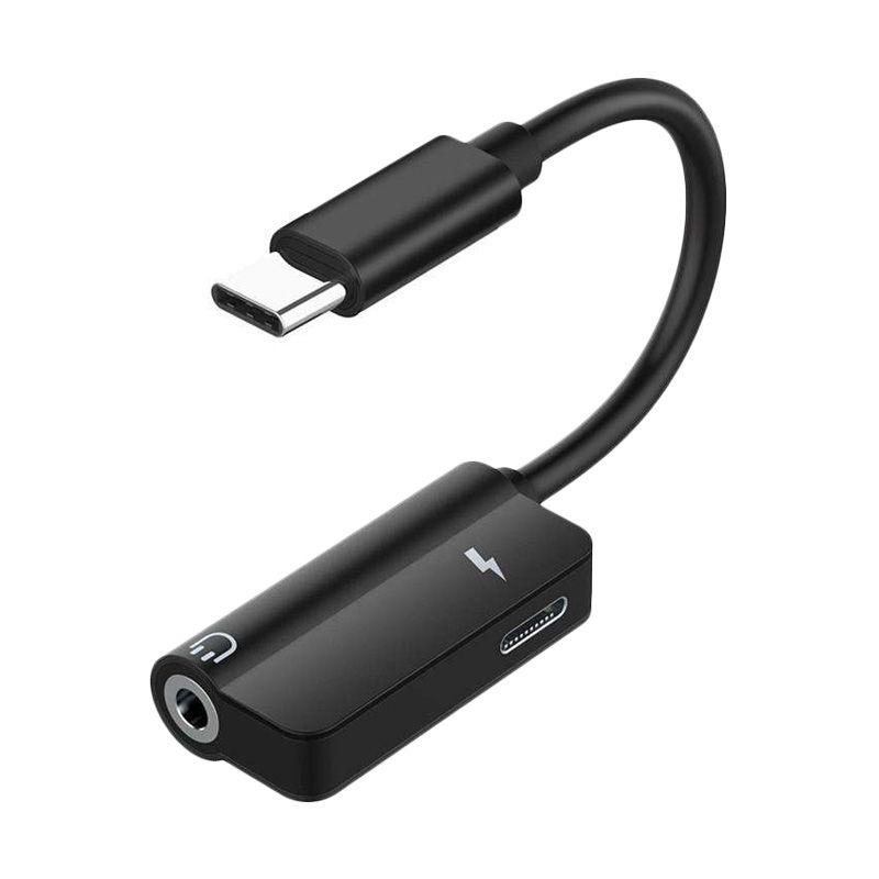 iudy veggieg usb type c audio charging adapter 2 in 1 type c male to female 3 5mm headphone jack charging converter for huawei