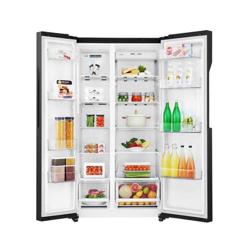Jual Lg Gcb247kqbk Kulkas Side By Side 679 L 613 L Online September 2020 Blibli Com