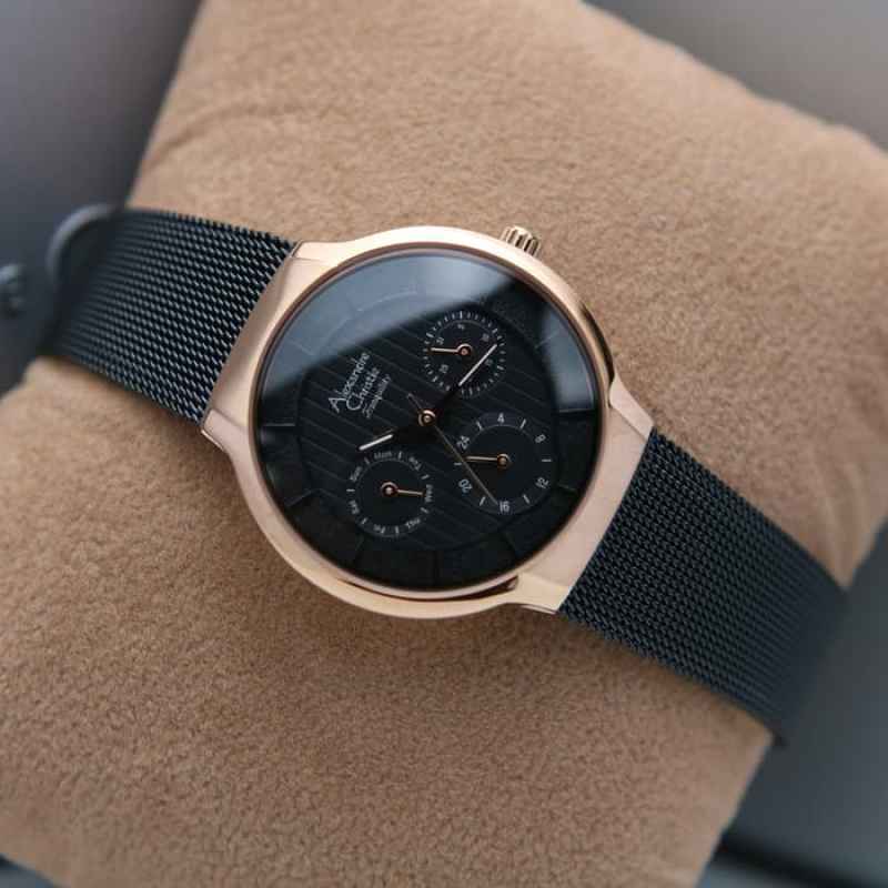 Jual Alexandre Christie Ac 6245 Ac6245bfb Jam Tangan Analog Wanita Original Online Januari 2021 Blibli