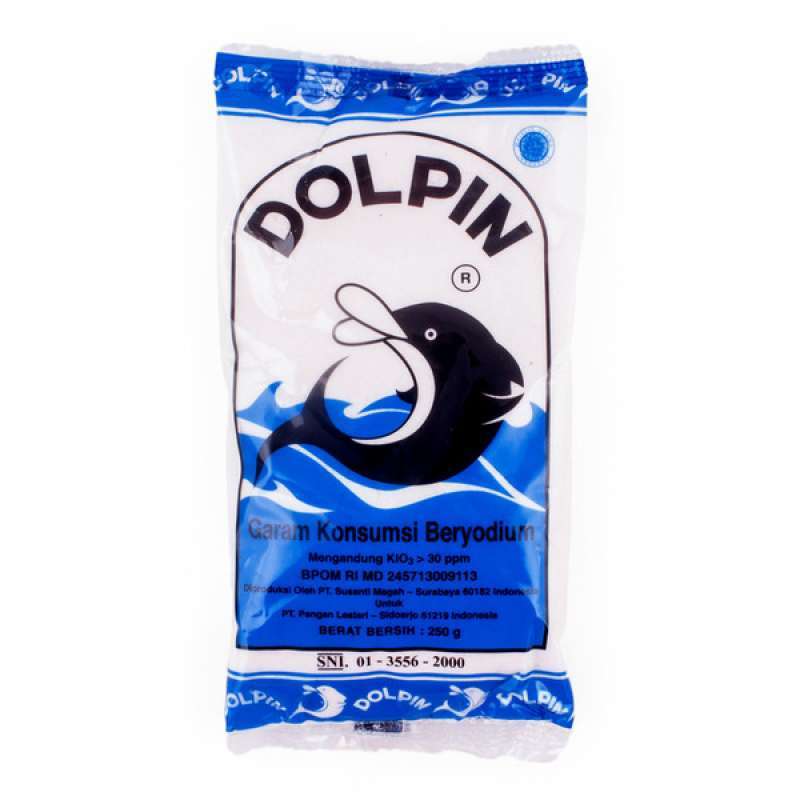 Jual Dolpin Garam Meja Beriodium 250gr Garam Masak Dapur Mengandung Yodium 1 4 Kg Online Desember 2020 Blibli