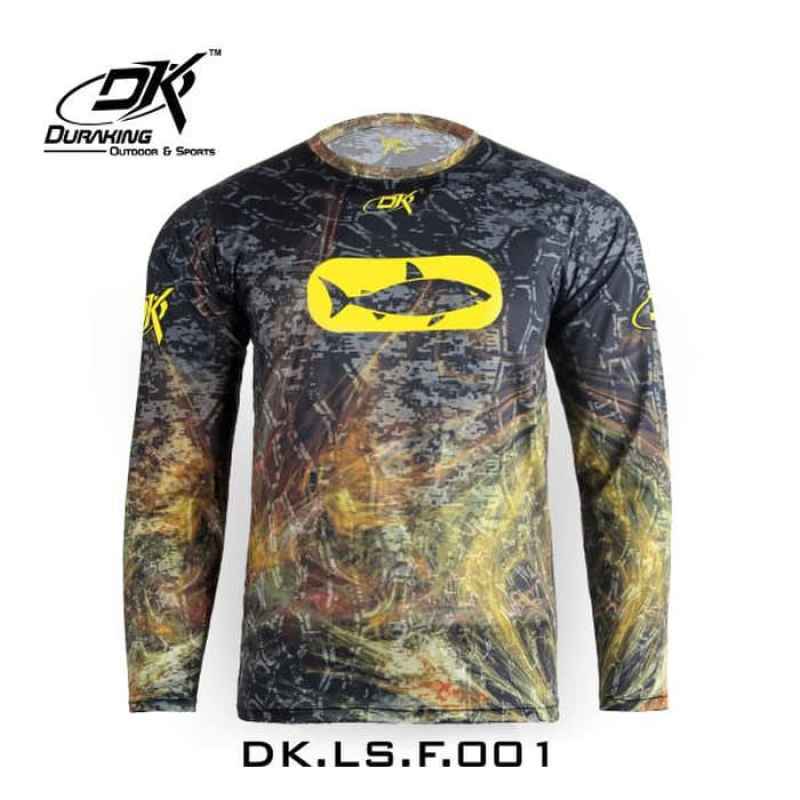 Jual Dk Fishing Jersey Ls Shark Camou Black Online Desember 2020 Blibli