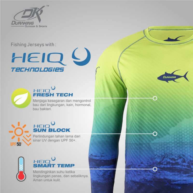 Jual Dk Fishing Jersey Ls Shark Camou Black Online Desember 2020 Blibli