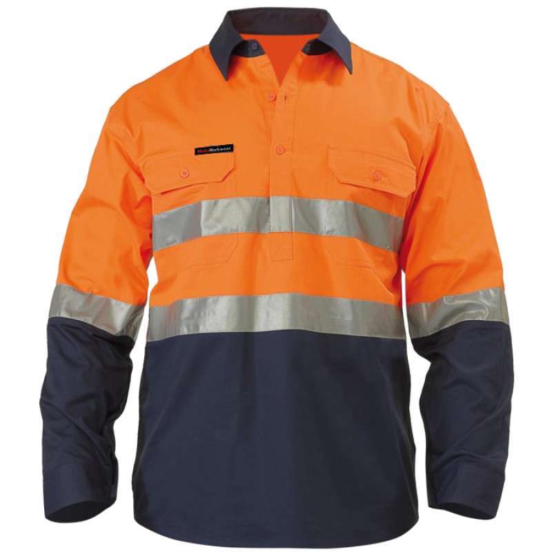 Jual Baju Kerja Lapangan Baju Tambang Wearpack Safety Katelpak Coverall  Mokoworkwear Original Orange Navy Murah Mei 2021 | Blibli