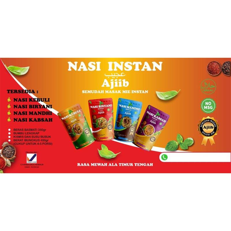 Jual Ajiib Nasi Mandhi Instant Ajib 400g No Msg Tanpa Bahan Pengawet Online Oktober 2020 Blibli Com