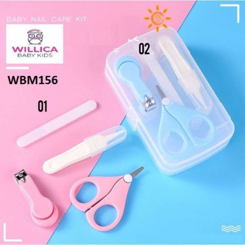 Jual Willica Wbm156 Baby Nail Care Kit Set 4in1 Import Online September 2020 Blibli Com