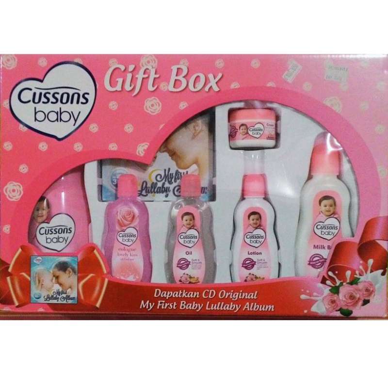 cussons cussons baby gift box pink satu set lengkap perlengkapan bayi full01 d6dih4ra