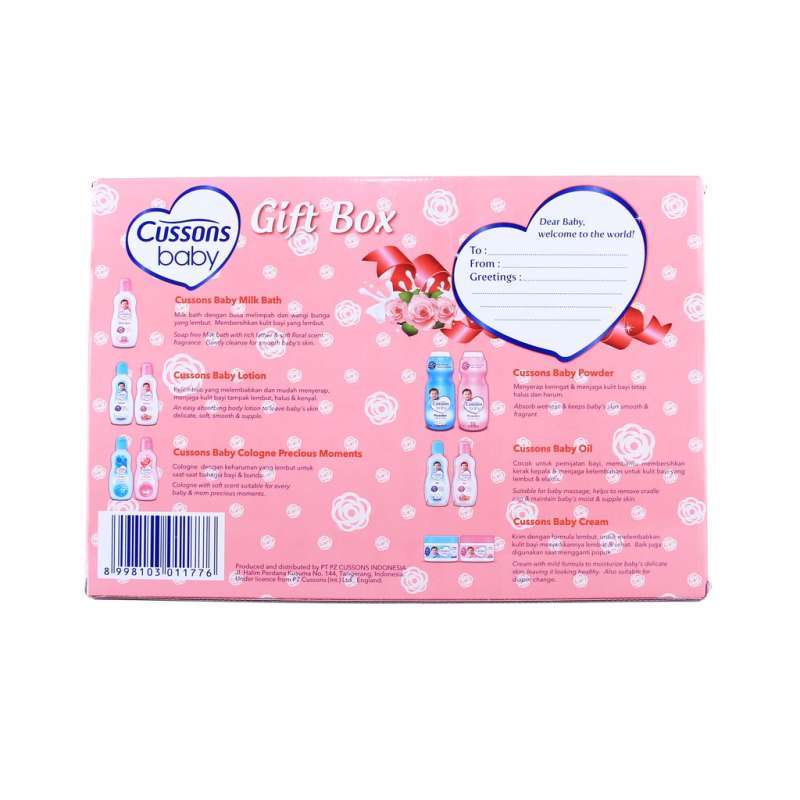 Jual Cussons Baby Gift Box Pink Satu Set Lengkap Perlengkapan Bayi Online Oktober 2020 Blibli Com
