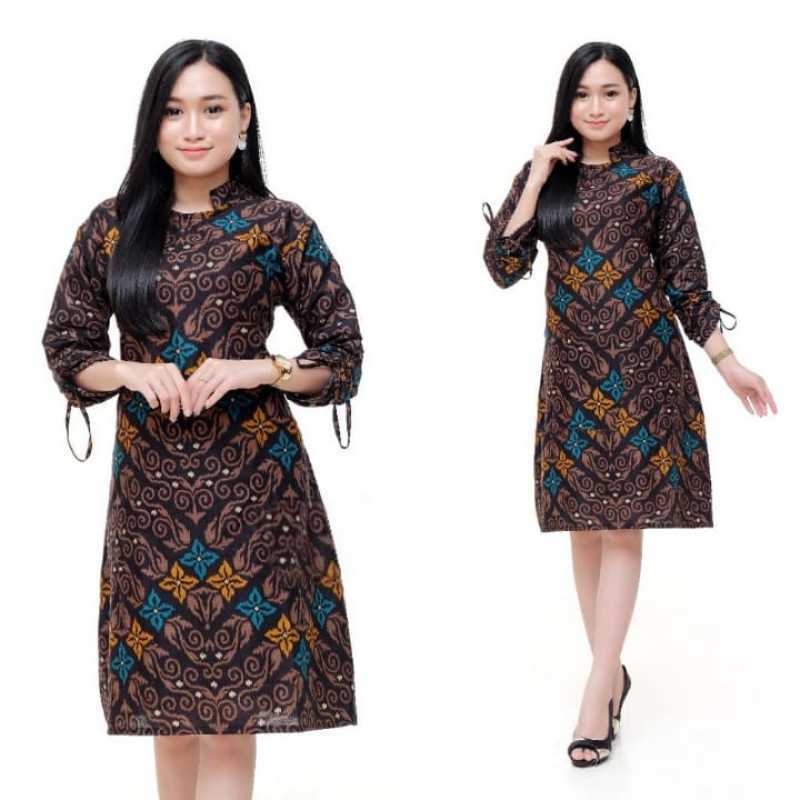 Jual Mj Dress Batik Baju Batik Wanita Modern Online April 2021 Blibli Model baju batik elegan wanita modern. mj dress batik baju batik wanita modern