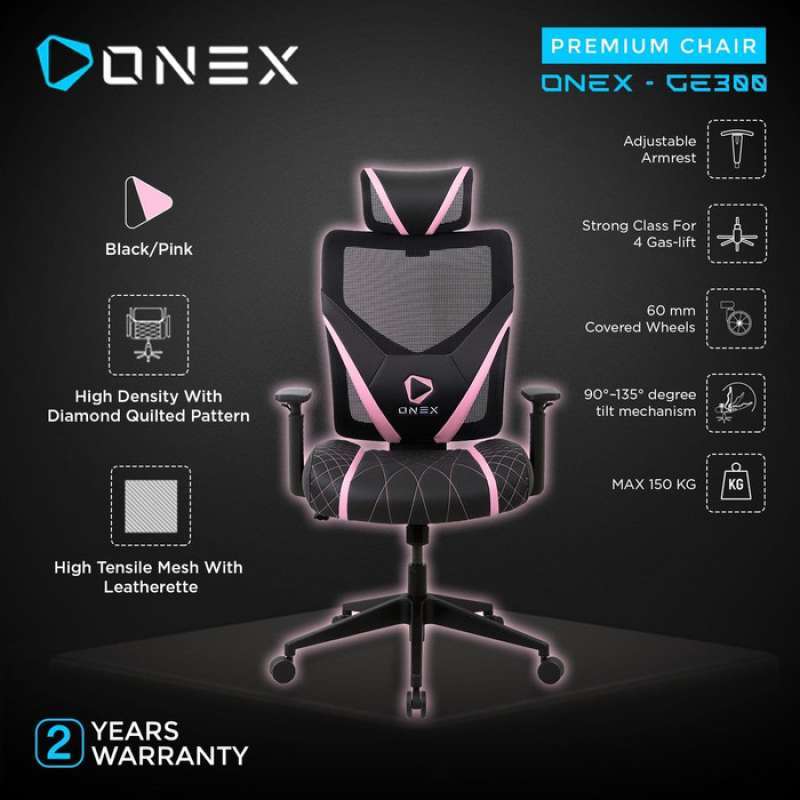 Onex gaming chair pink shop
