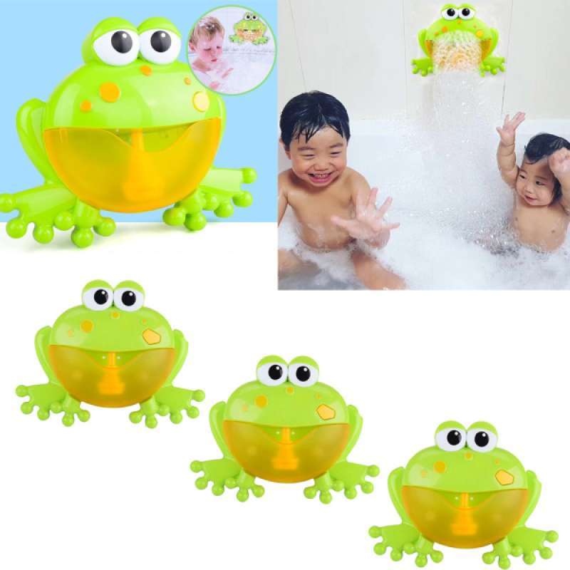 bubble making bath frog